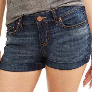 Fox Denim, size 3, blue denim short shorts, summer vintage